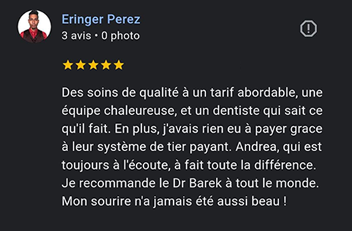 Avis principal